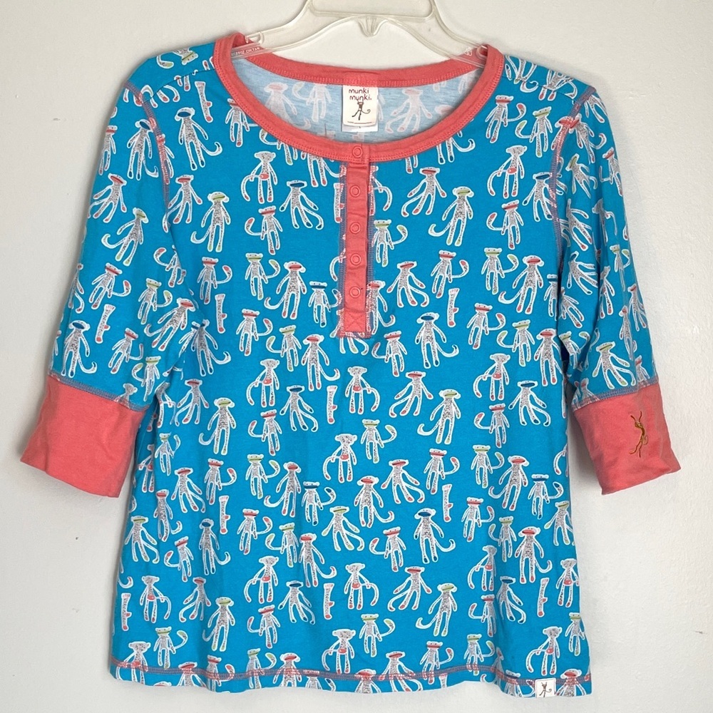 Munki Munki women’s pajama top size L